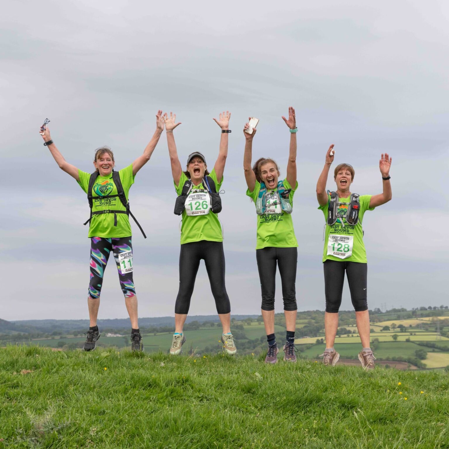 East Devon Round Recce Runs 2026 - Ruby Red Running